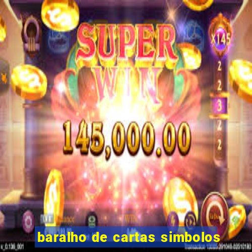 baralho de cartas simbolos